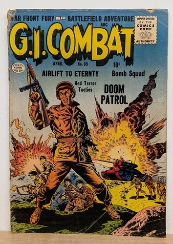 Combat silver age - gi,