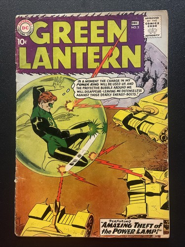 Green lantern comic book - green, #3