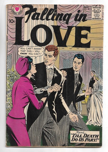 Falling love dc - love, comics