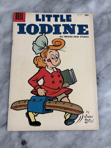 1958 dell comics little iodine - dell,
